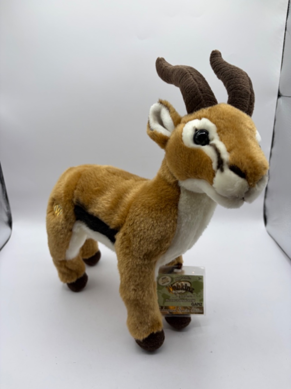 Webkinz Signature Dama Gazelle - Endangered Species - WKSE3022 - NEW! with Code!